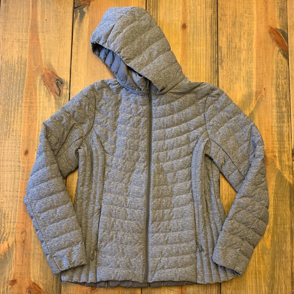 Women’s Gray Puffer Jacket